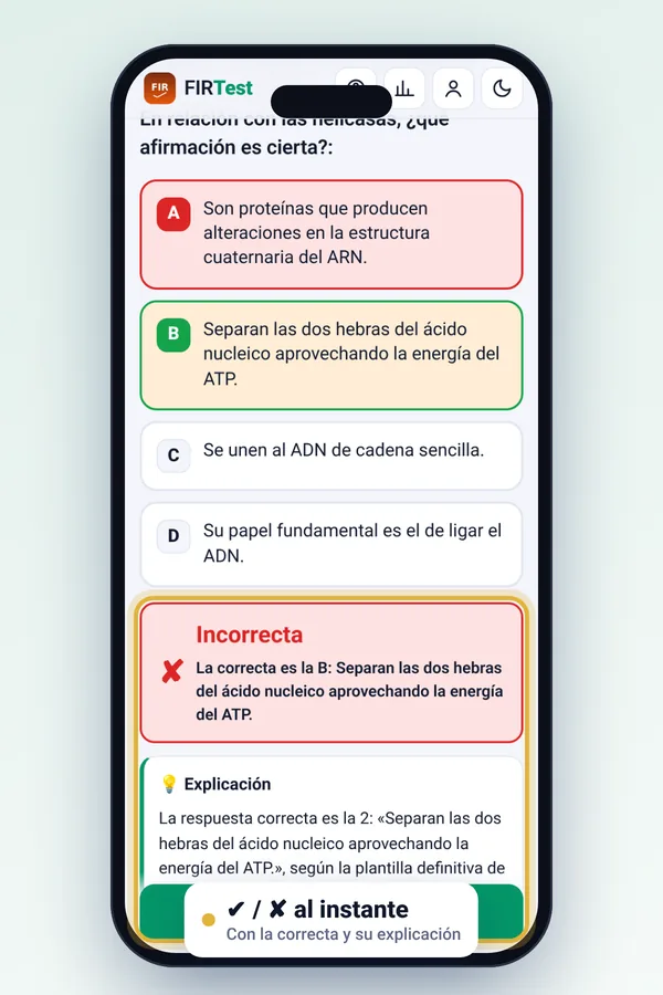Pregunta corregida con explicación